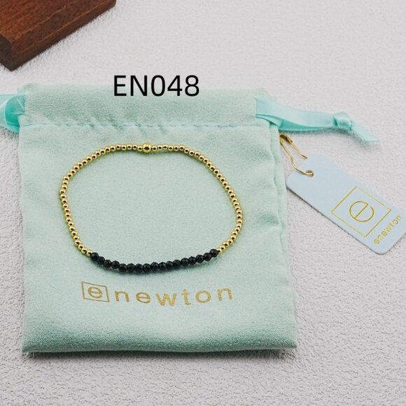 Enewton Lapis Lazuli Natural Stone & Gold Bead Bracelet - Picture 1 of 3